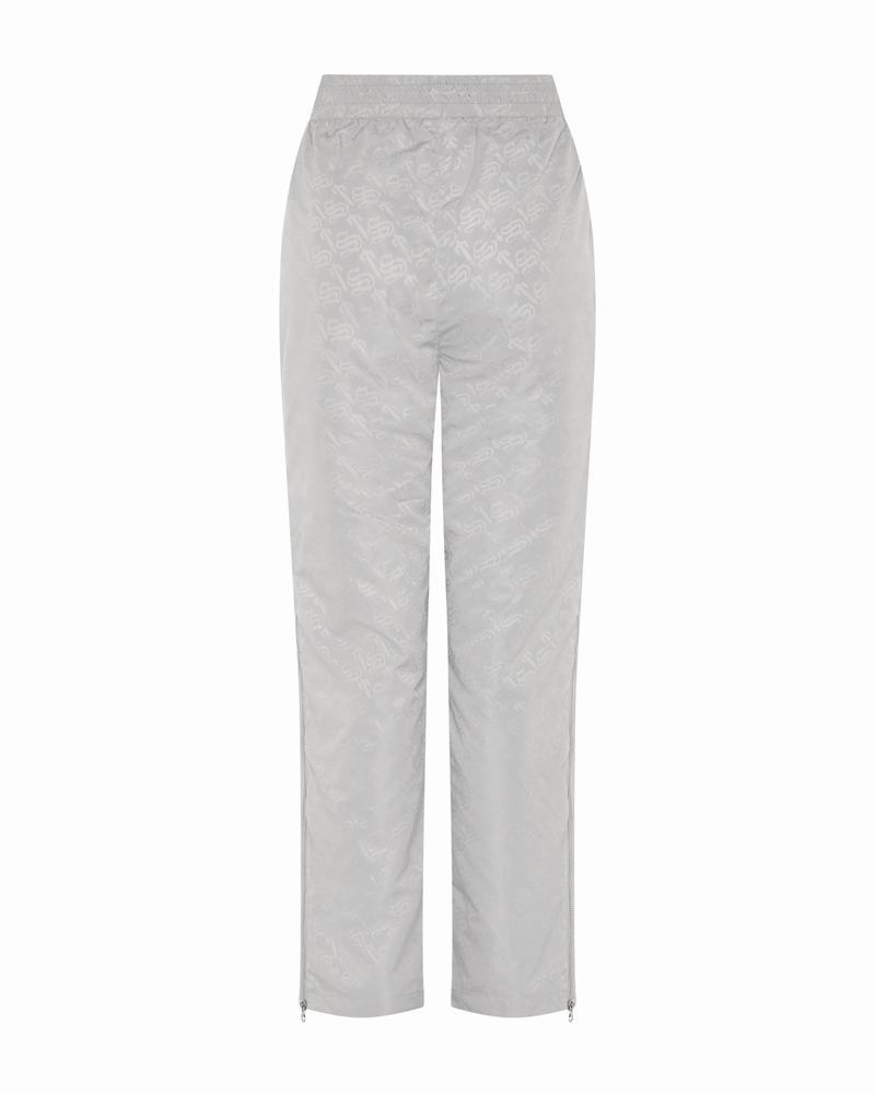 Silver Trapstar Monogram Women's Pants | EBUWIL-732