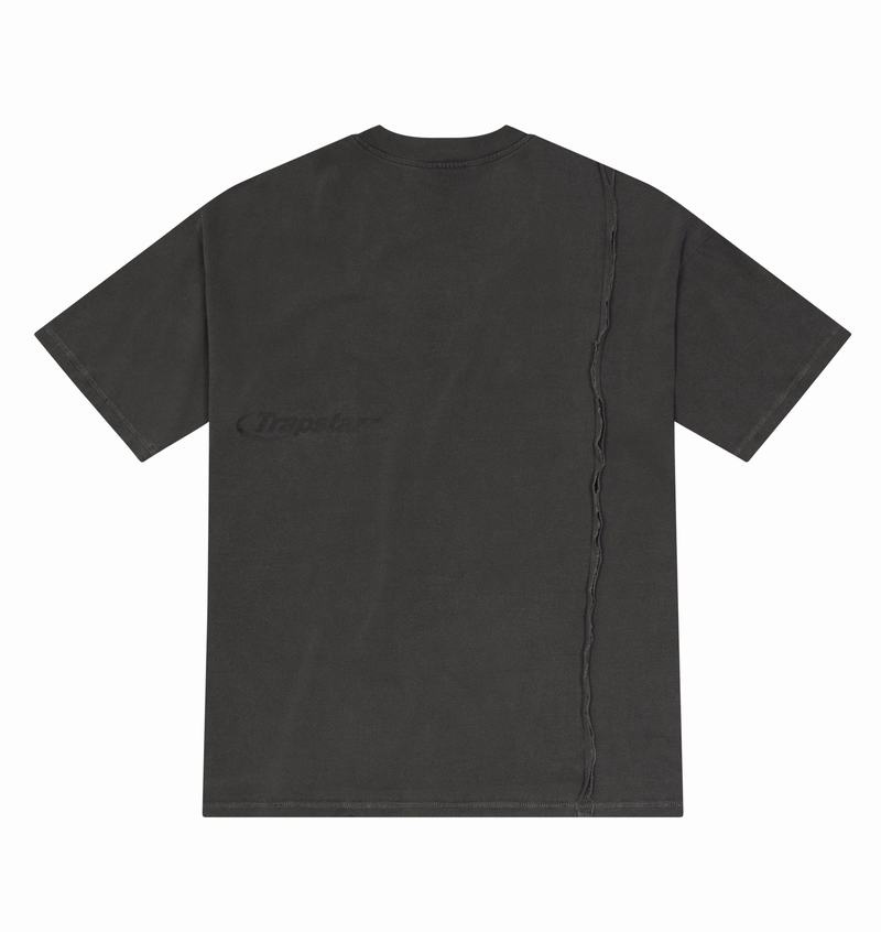 Wash Trapstar Deconstructed Hyperdrive Oversized Tee Men's T Shirts | TSFZDO-418