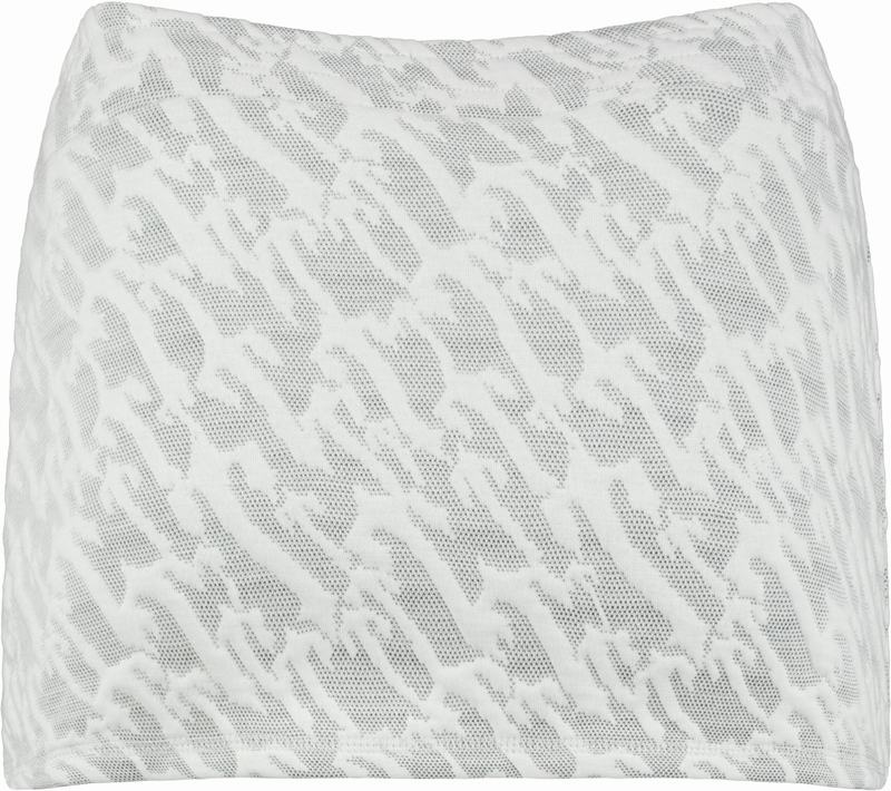 White Trapstar Jacquard Mini Women's Skirts | KQDLCB-265