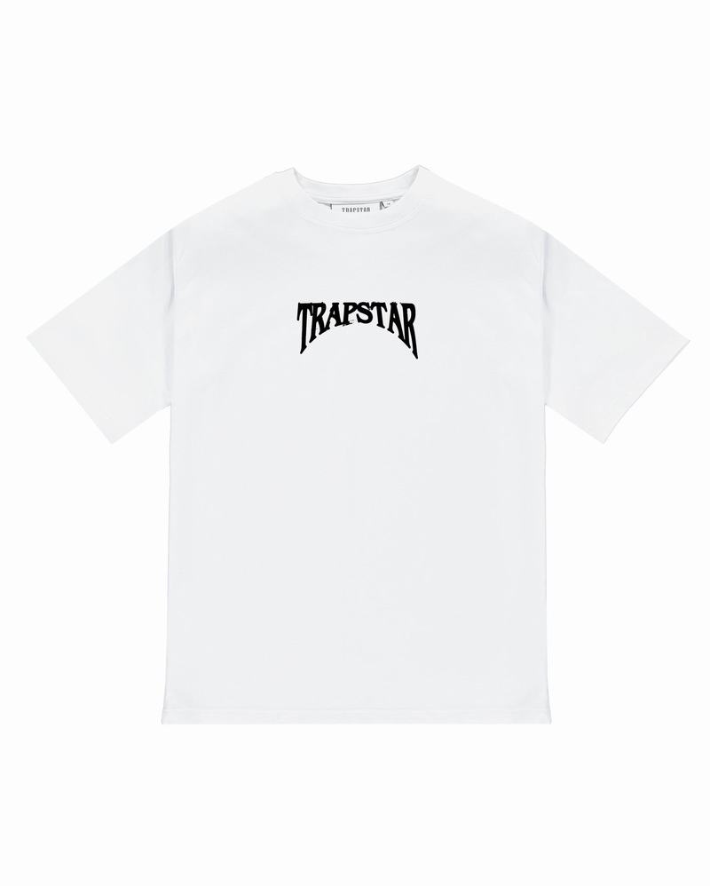 White Trapstar Panthera Tee Men's T Shirts | FTRUVI-840