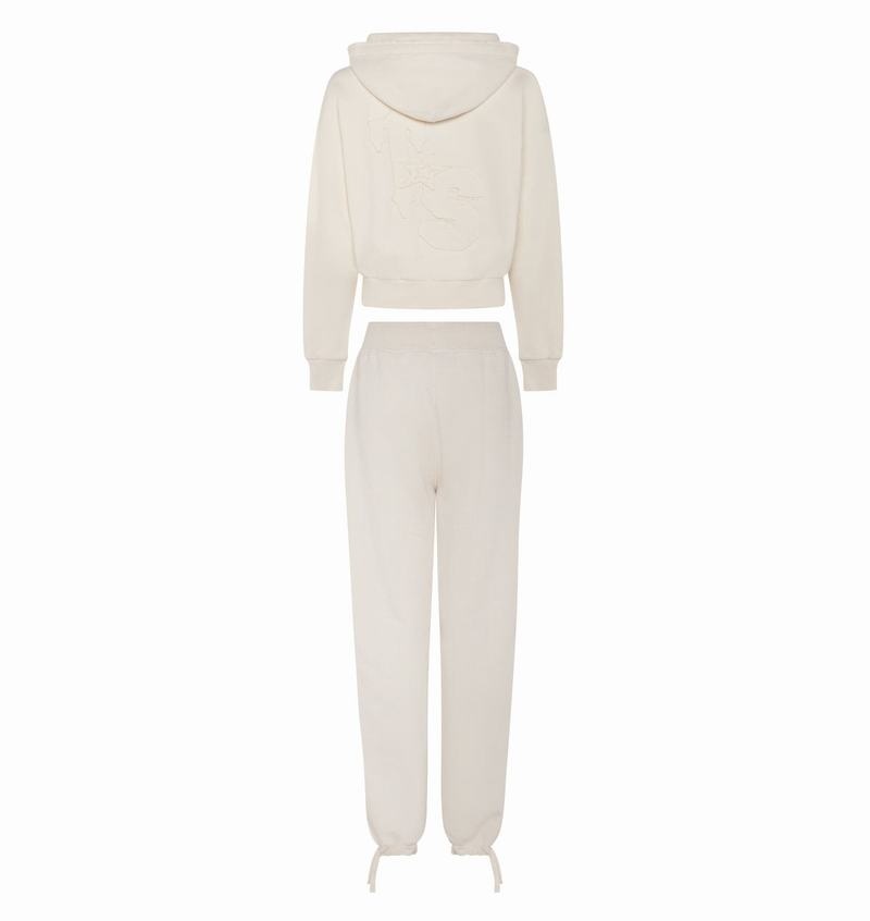 White Trapstar TS-Star Drawcord Hem Joggers Women's Tracksuits | ARVKNE-170