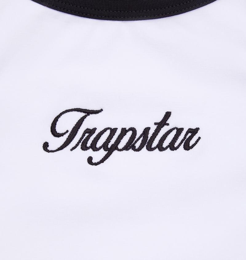 White / Black Trapstar Racer Vest Women's Tops | PXVSZU-596