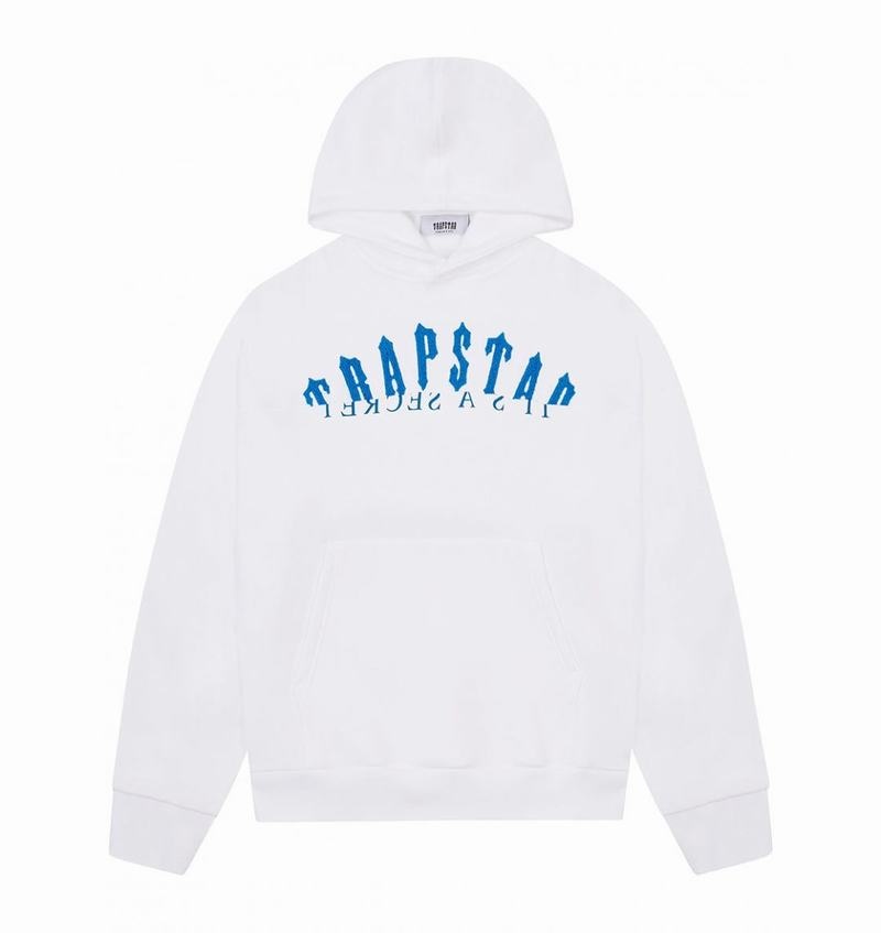 White / Blue Trapstar De-Con Arch Men\'s Hoodie | WXHBZA-201